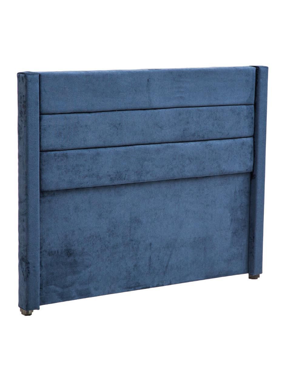 Cabecera de madera y tela 5