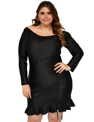 Vestido 3/4 formal para mujer