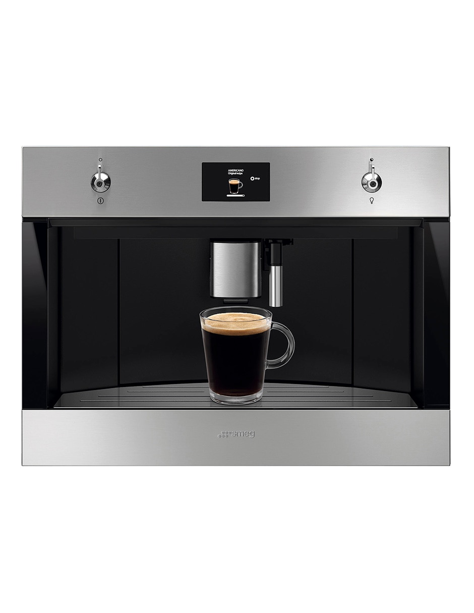 Cafetera Empotrable Smeg Línea Clásica CMS4303X de 2.4 L