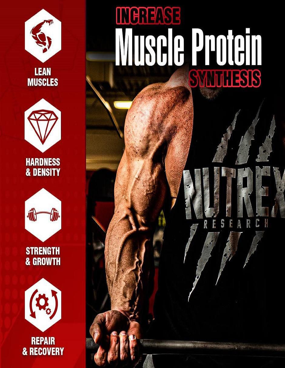 Suplemento alimenticio Nutrex Research sabor natural