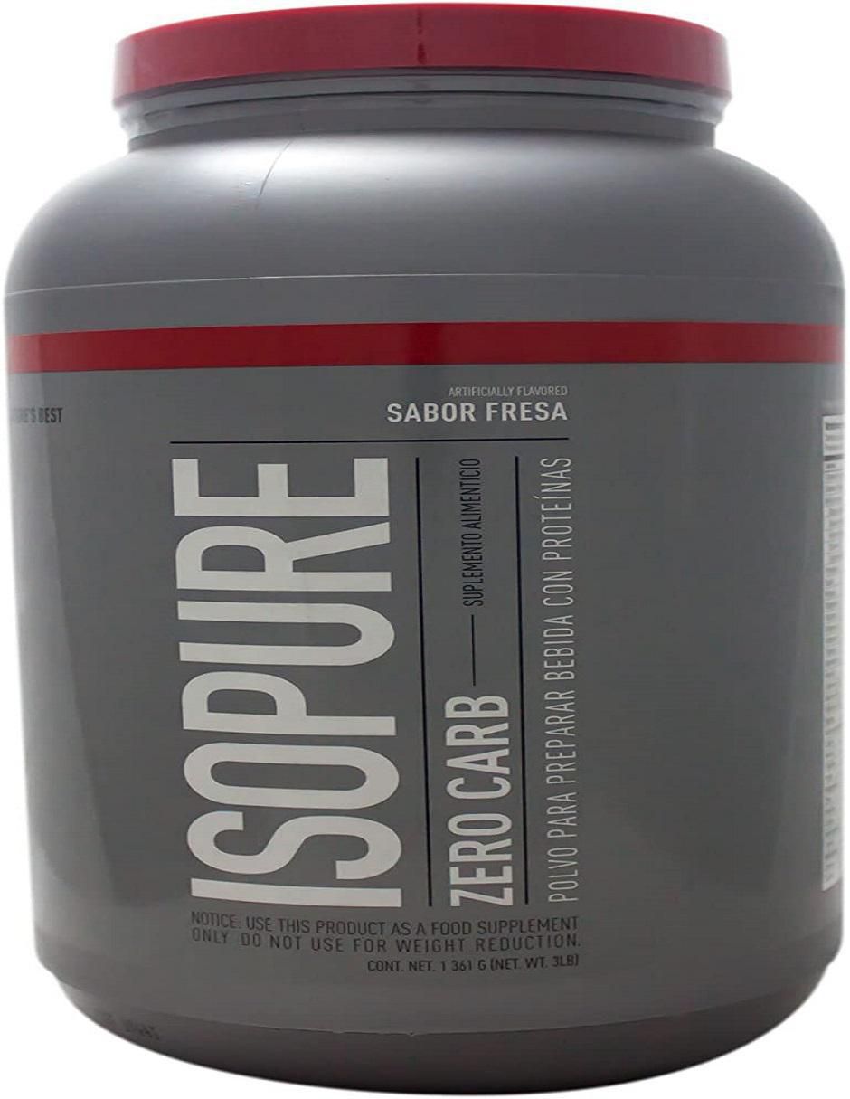 Proteína Isopure sabor fresa de 1 kg