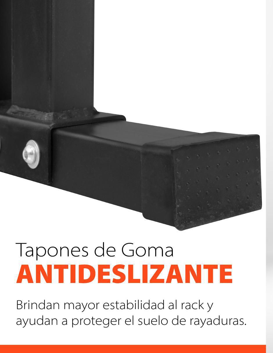Rack de mancuernas 3 compartimentos 3