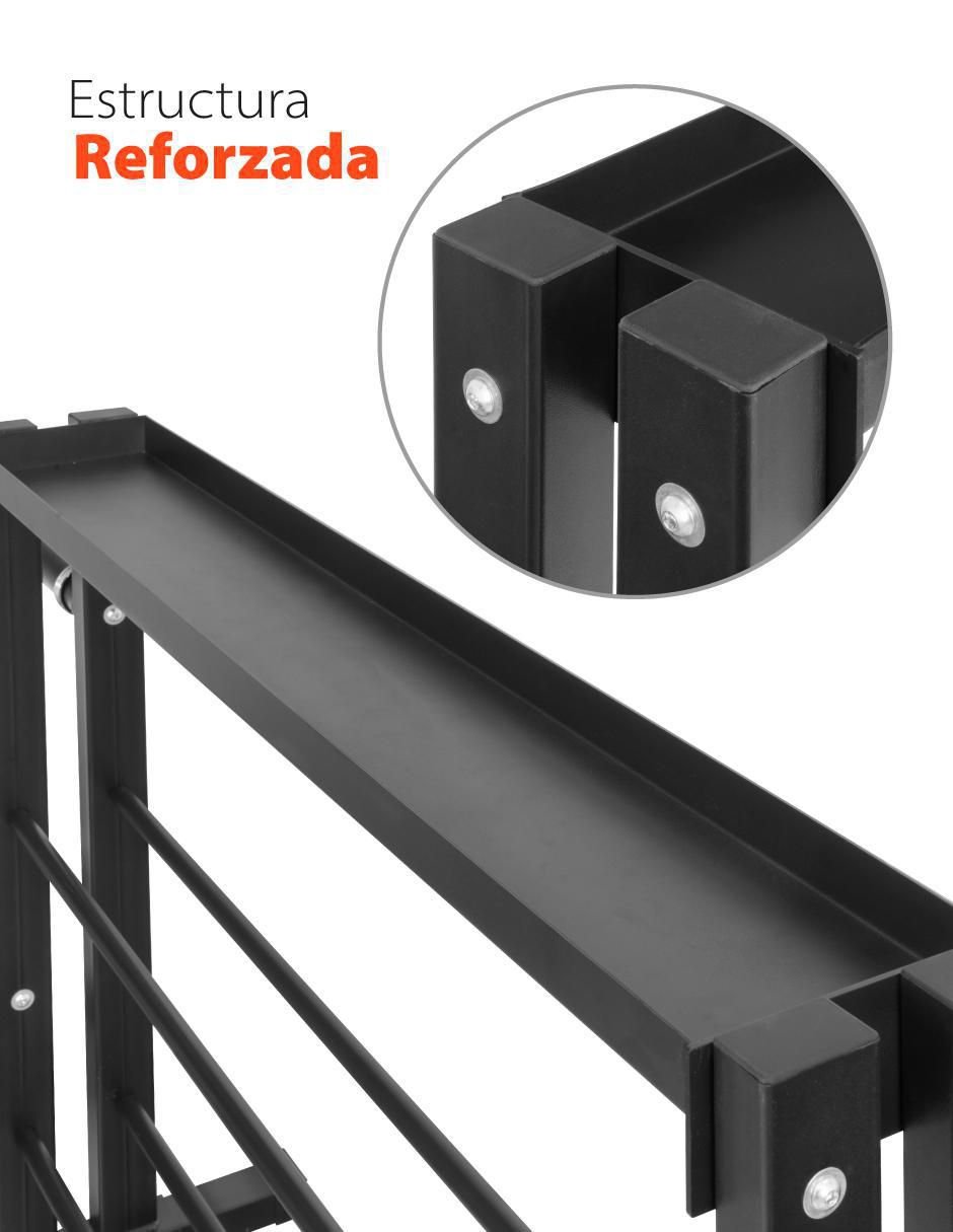 Rack de mancuernas 3 compartimentos 6