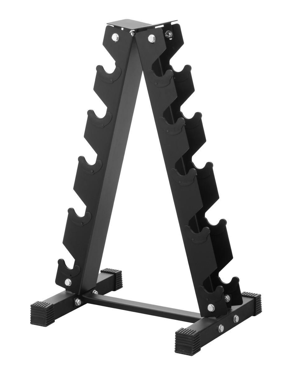Rack de mancuernas 5 compartimentos 1