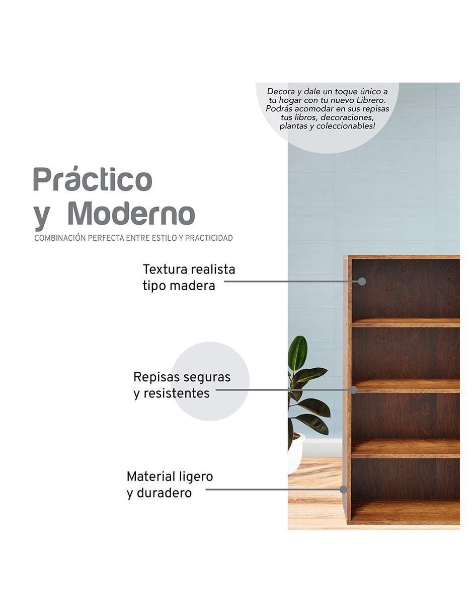 Librero armable de MDF 3