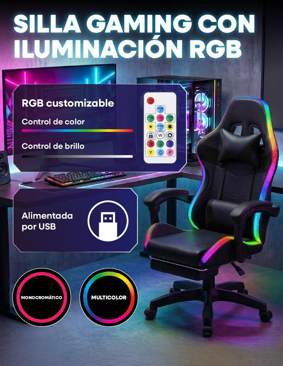 Silla gamer Lumina