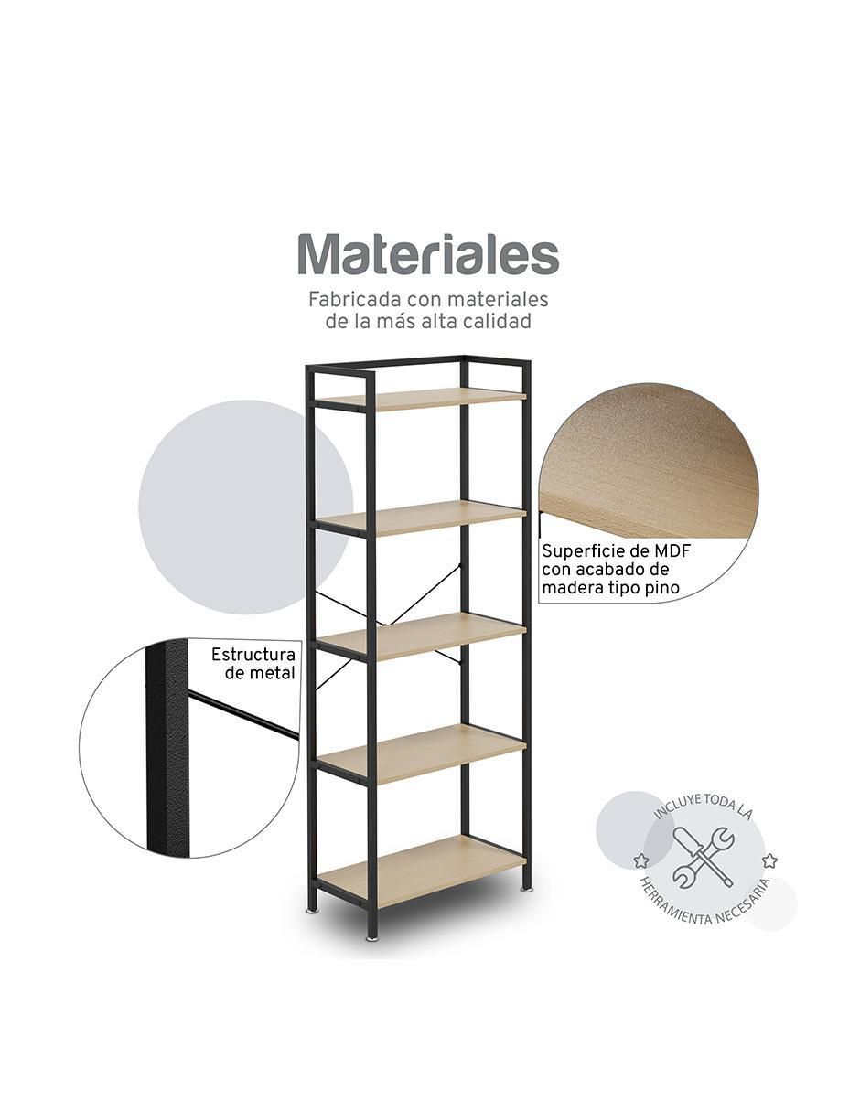 Librero armable de MDF 4