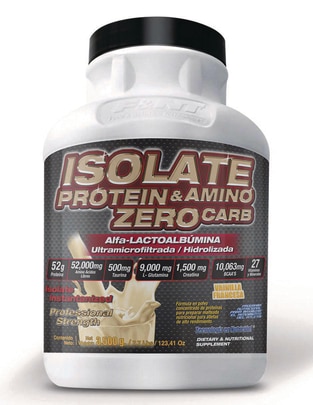 Suplemento Food & Nutrition Technologies sabor vainilla francesa de 3.5 kg