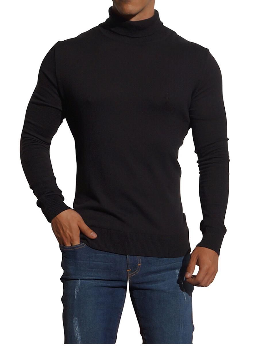 Suéter cuello alto para hombre