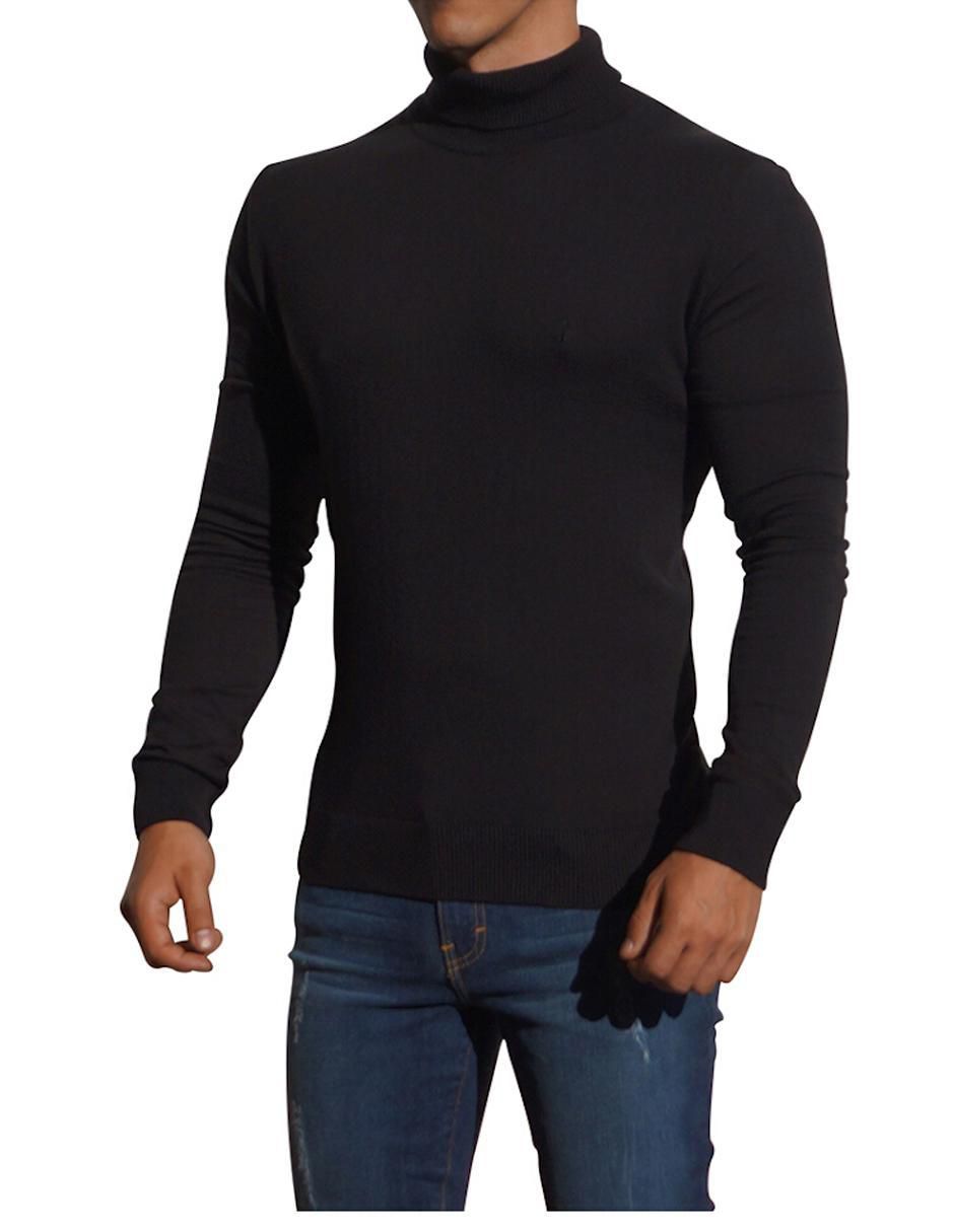 Suéter cuello alto para hombre 2