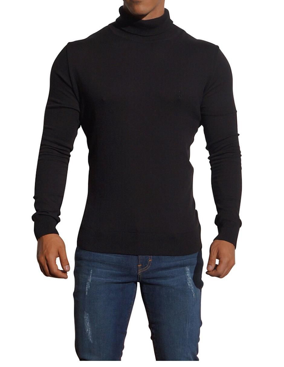 Suéter cuello alto para hombre 3