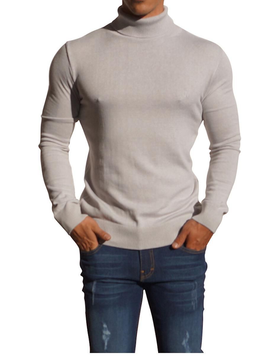 Suéter cuello alto para hombre Suéter cuello alto para hombre