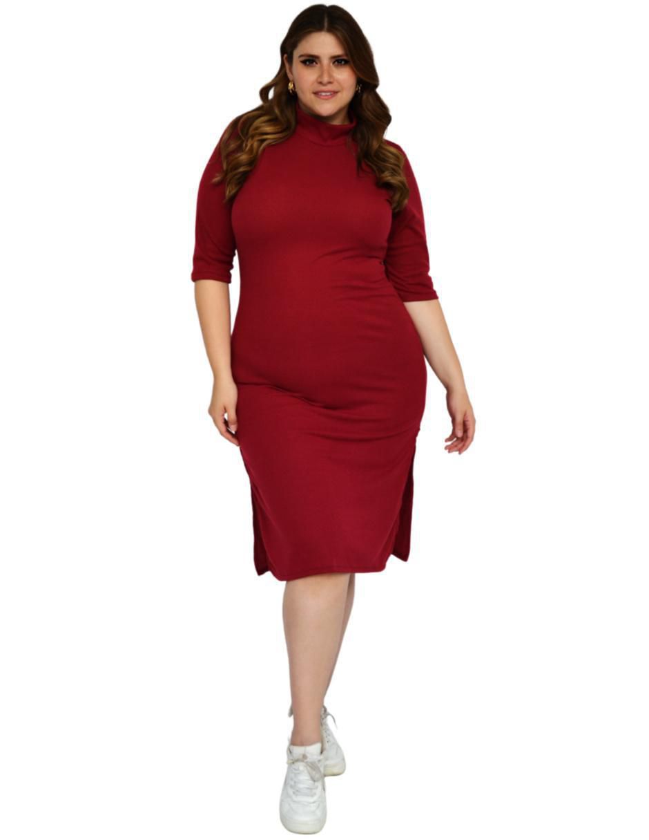 Vestido midi casual para mujer