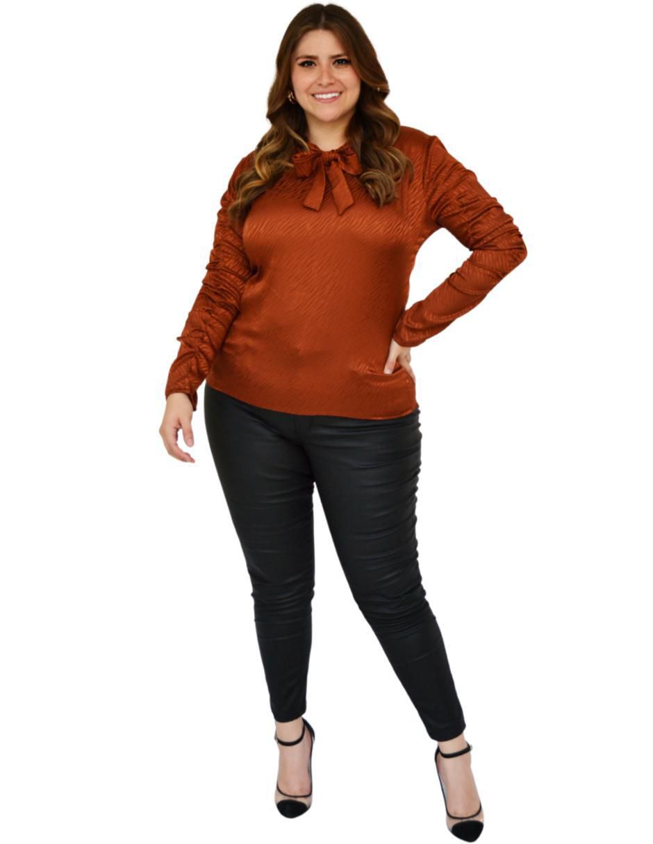 Blusa Roman Fashion manga larga para mujer