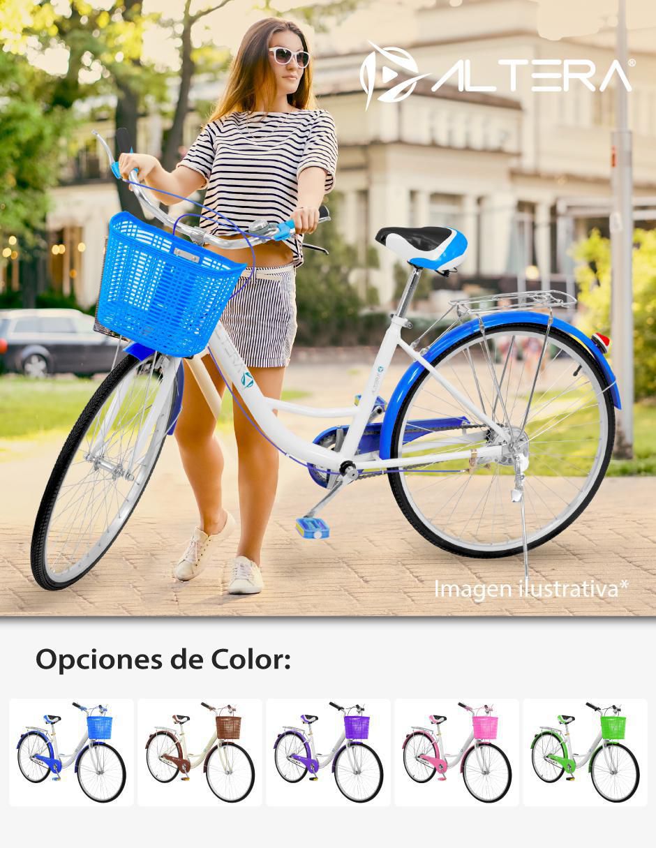 Bicicleta urbana rodada 26 unisex 5