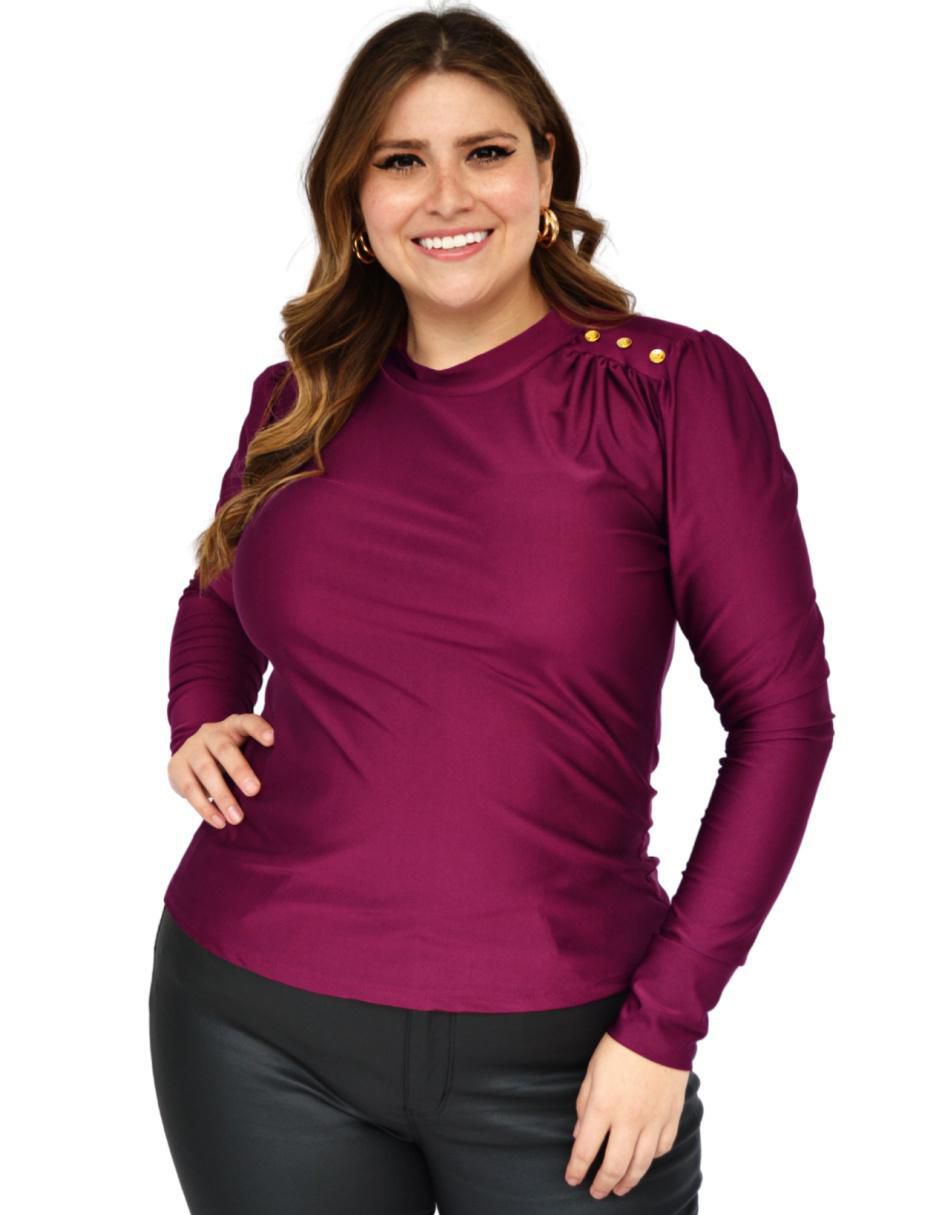 Blusa manga larga para mujer 1