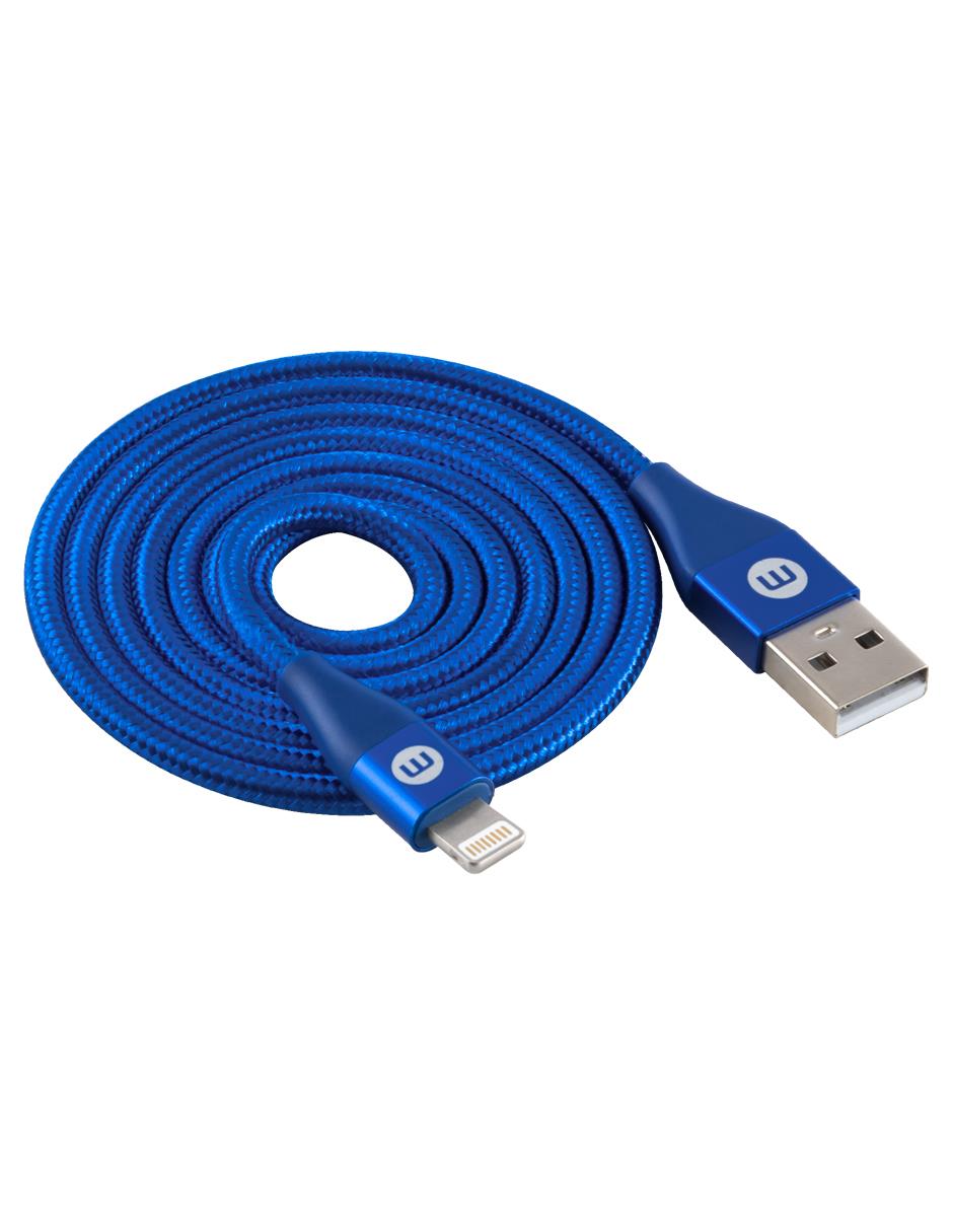 Cable USB A a tipo lightning de 1 m