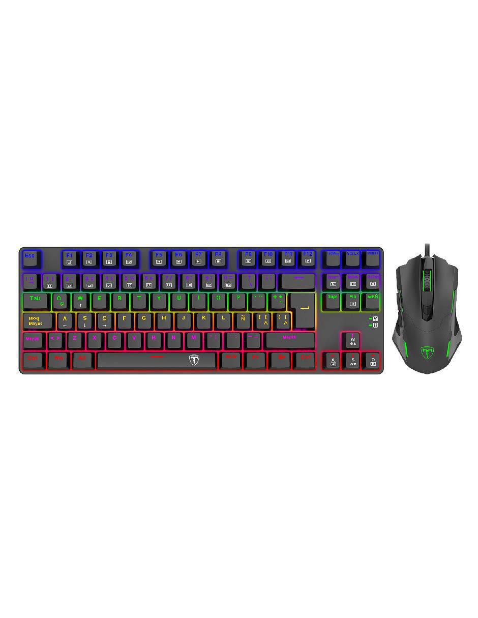 Mouse y teclado gaming T-Dagger Advance Force T-TGS005
