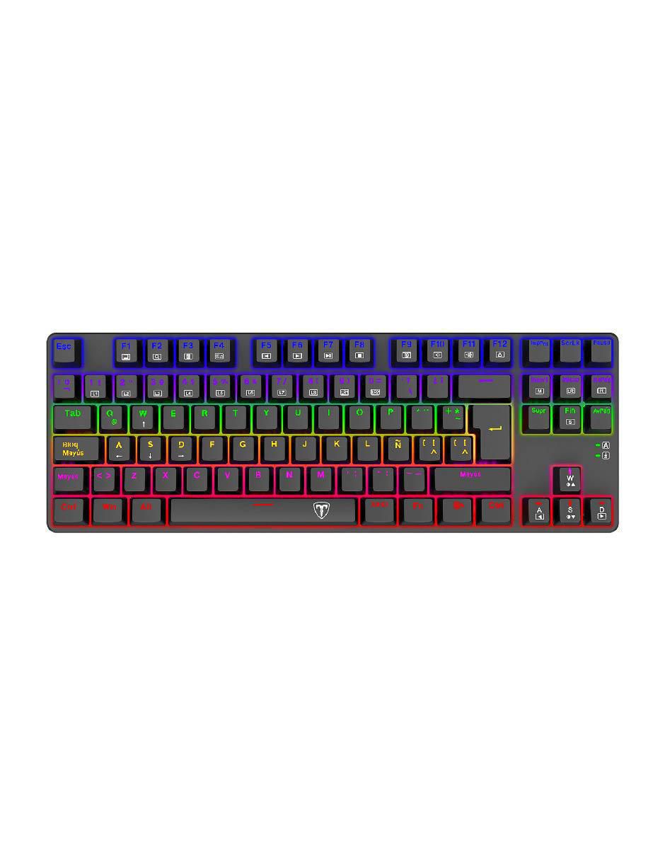Mouse y teclado gaming T-Dagger Advance Force T-TGS005