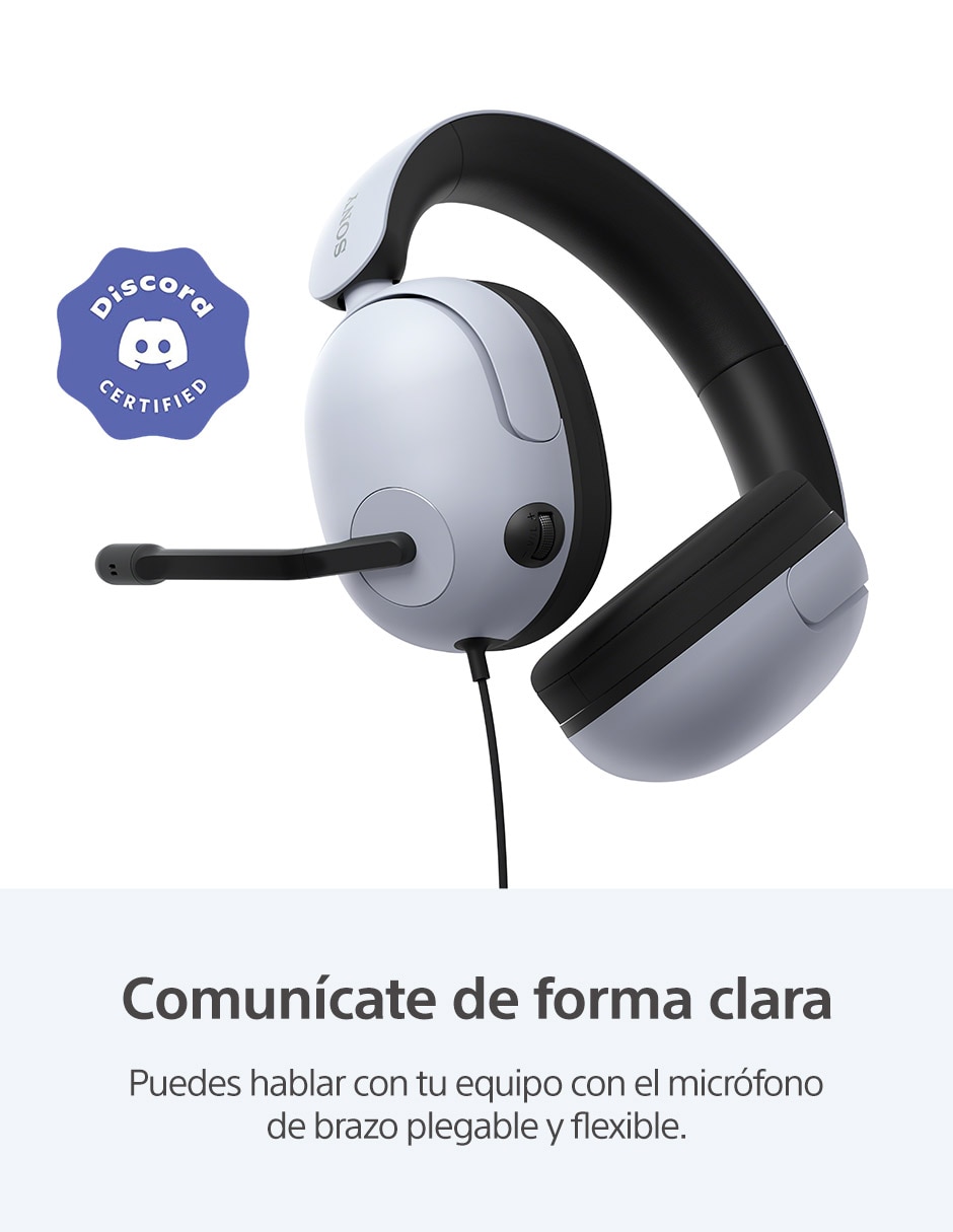 Audífonos gamer Inzone H3 alámbricos 5