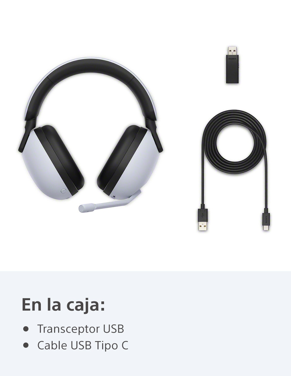 Audífonos gamer Inzone H9 inalámbricos con cancelacion de ruido 9