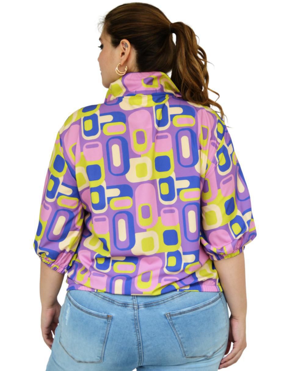 Blusa manga 3/4 para mujer 14