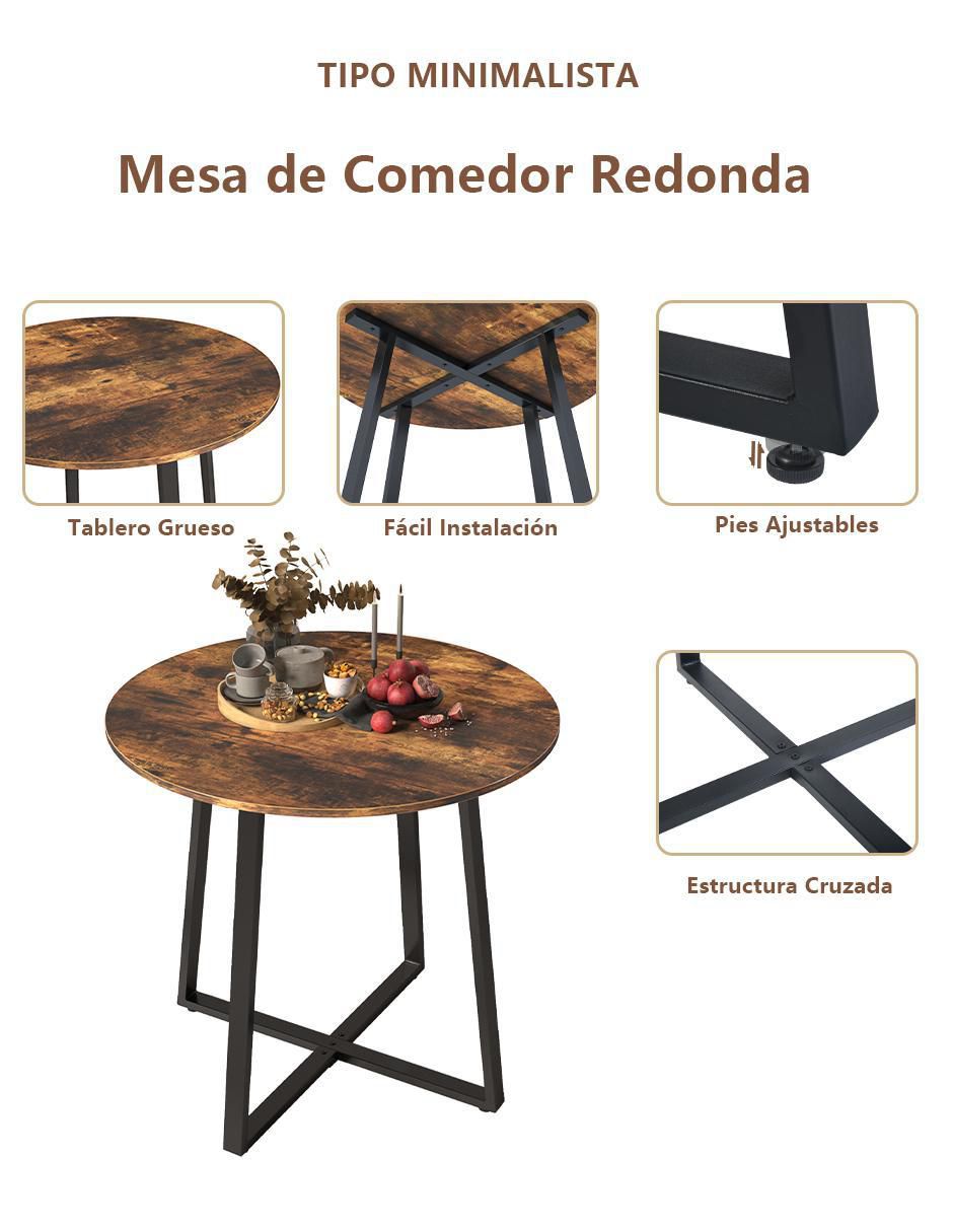Mesa de comedor armable naomi 8