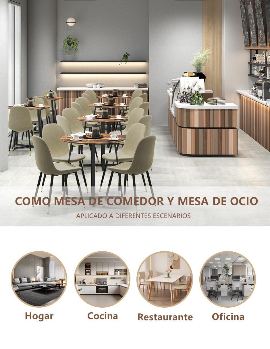 Mesa de comedor armable naomi 9
