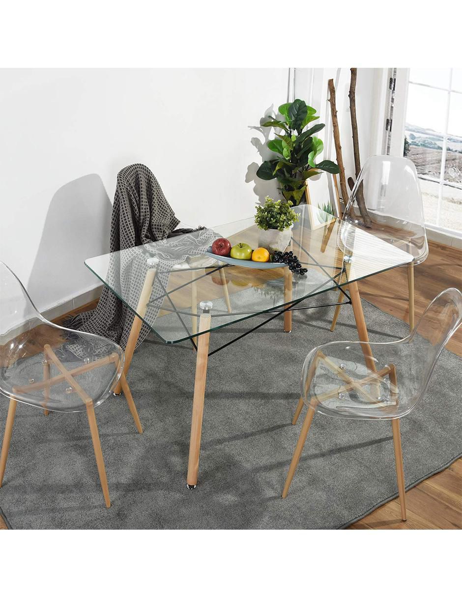 Mesa de comedor armable zappa 6