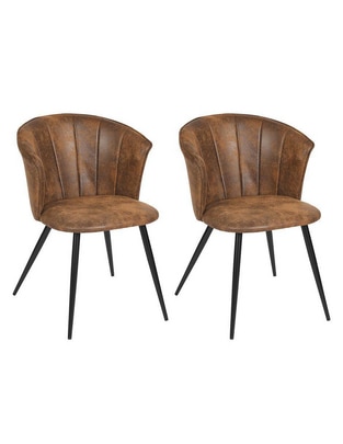 Set de sillas 2 piezas doncic dining suede Set de sillas 2 piezas doncic dining suede