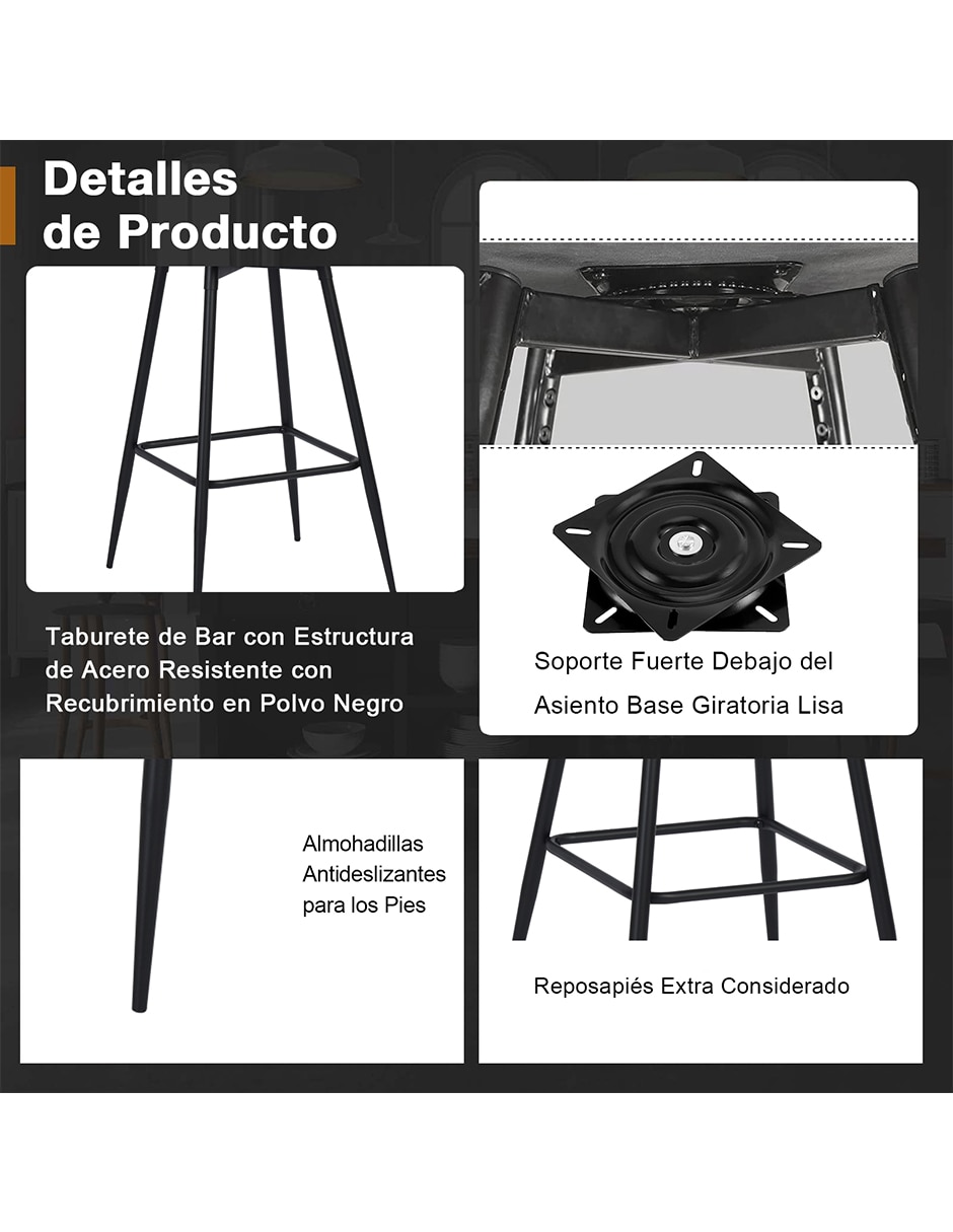 Juego de bancos Nabeora 7