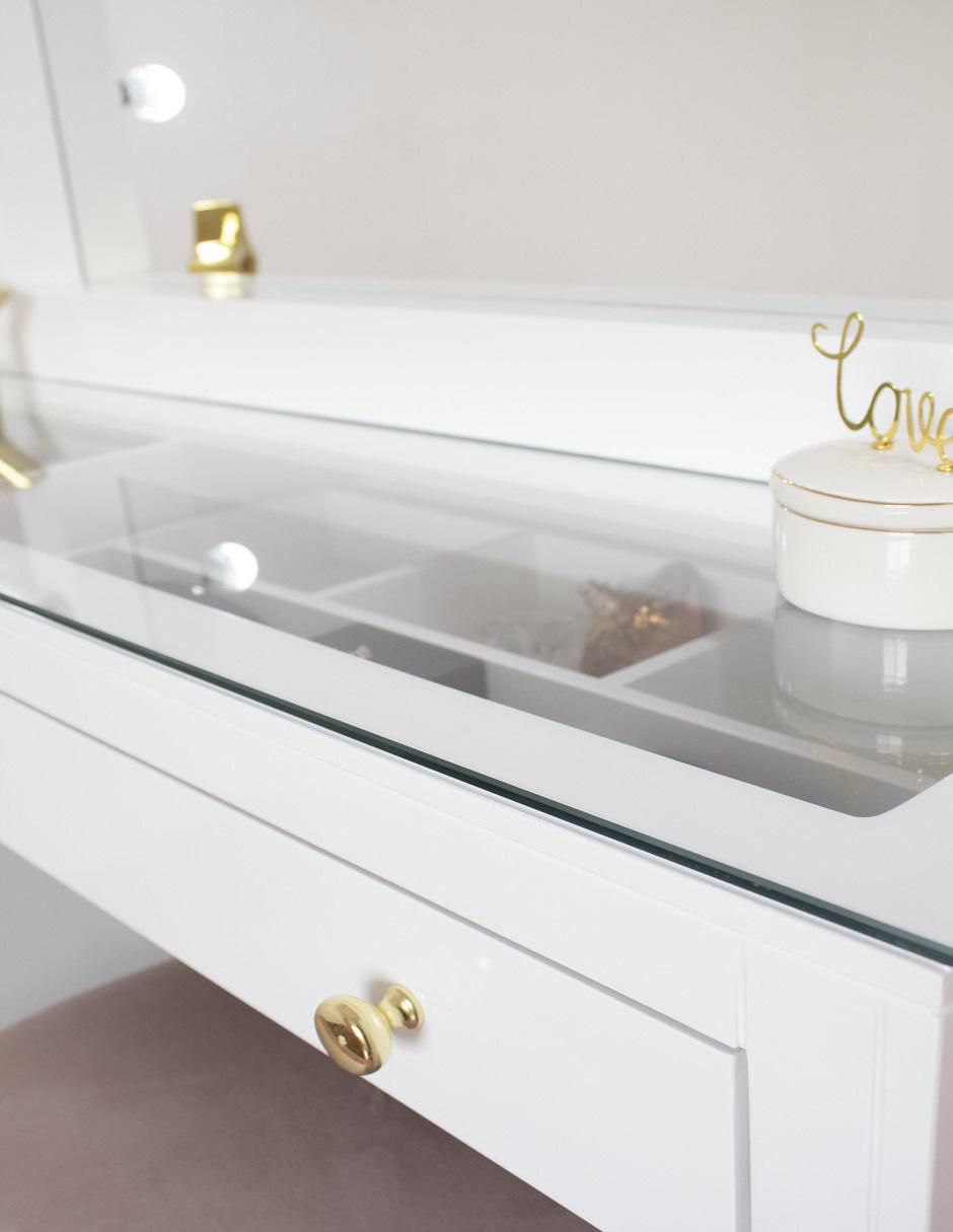 Tocador vanity barby gold