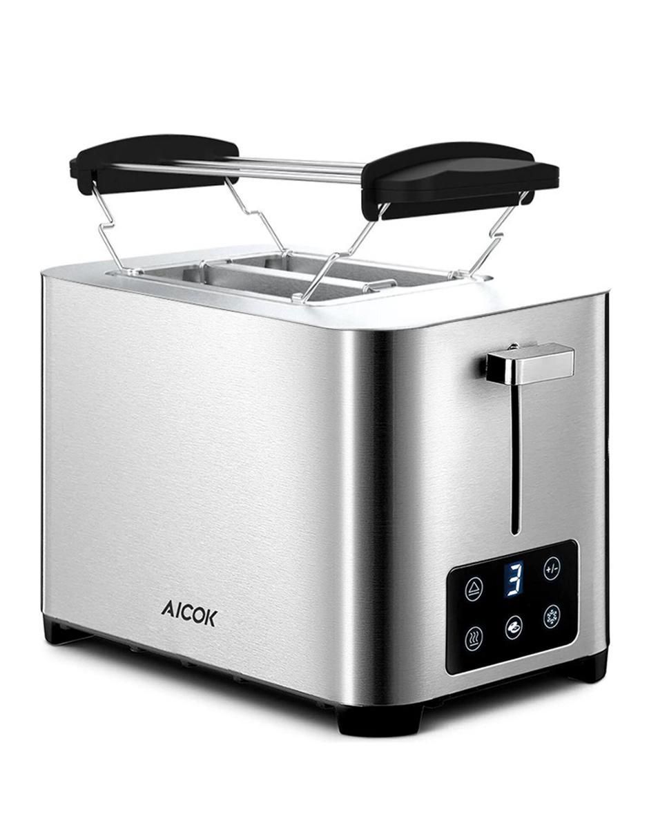 TOSTADOR HT8015 AICOK , PLATEADO 1