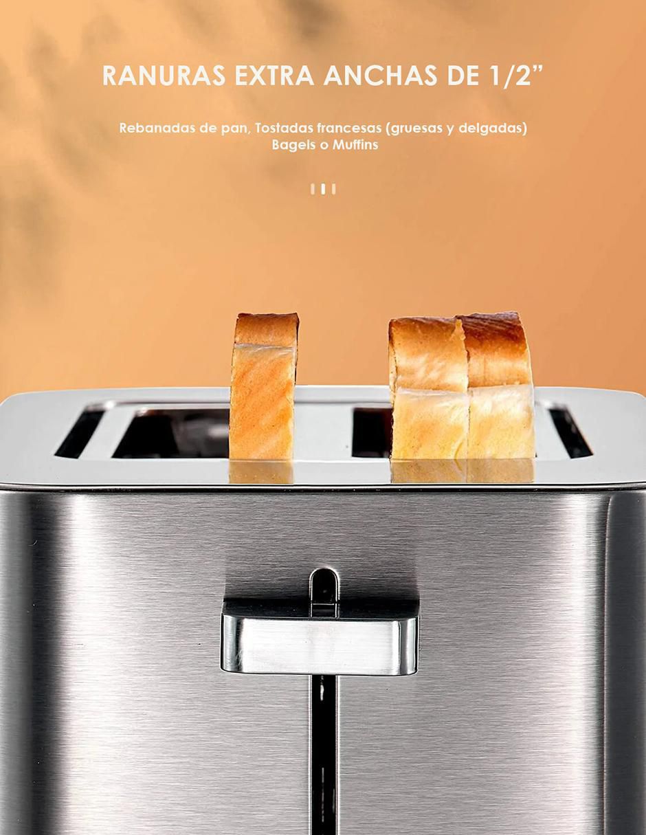 TOSTADOR HT8015 AICOK , PLATEADO 2