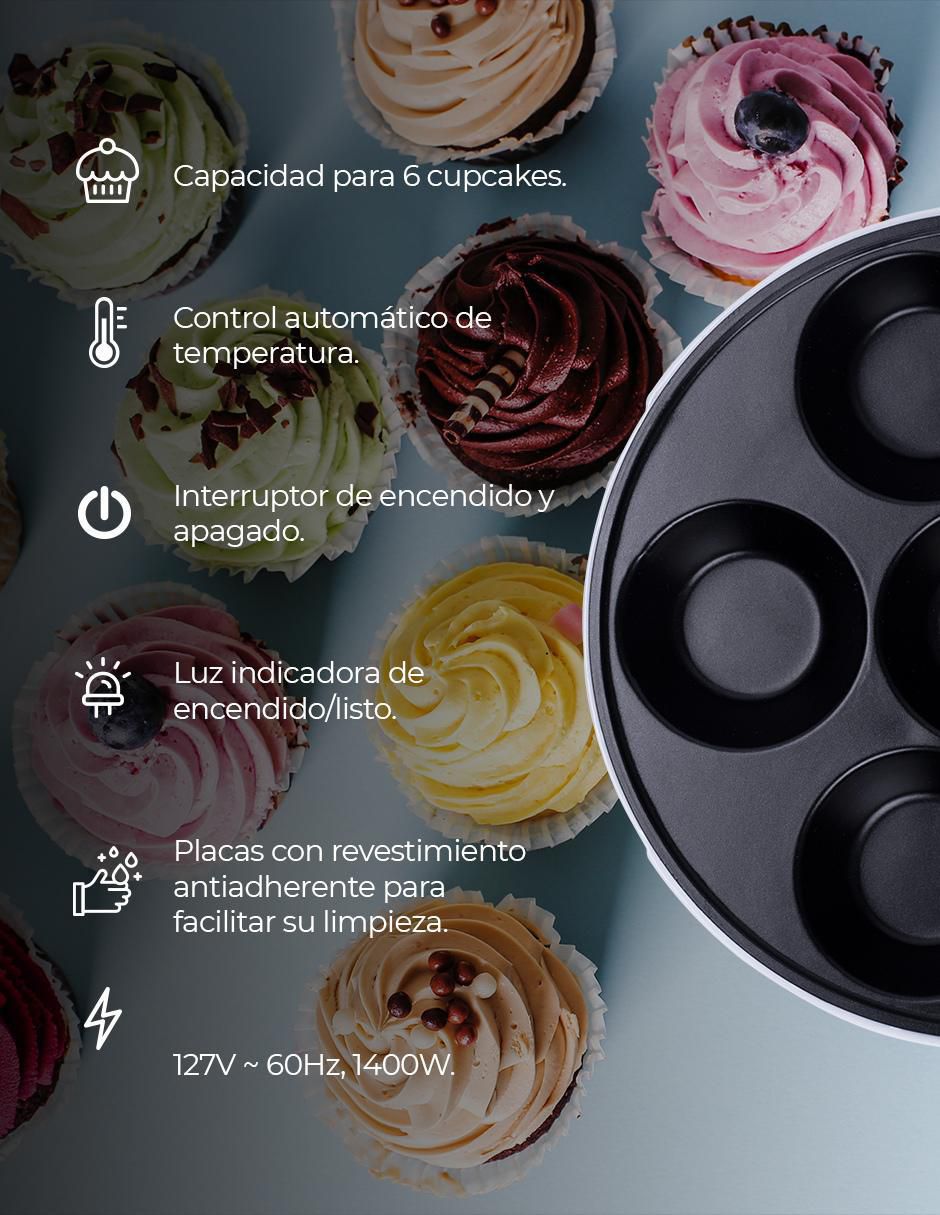 MÁQUINA P/CUPCAKES PREPARA UNO, BLANCOD MÁQUINA P/CUPCAKES PREPARA UNO, BLANCOD