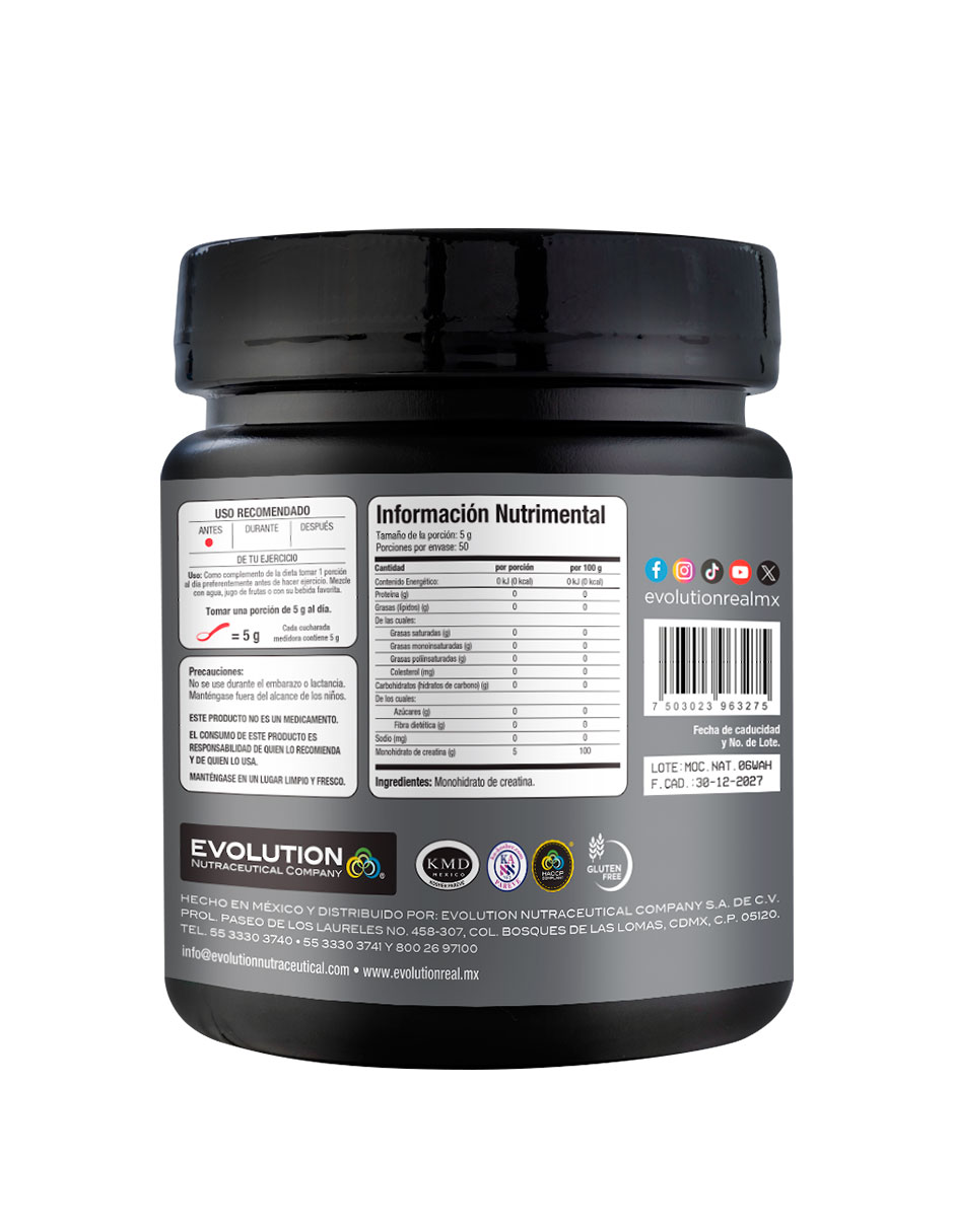 Bebida en polvo Evolution Nutraceutical Company 250 g