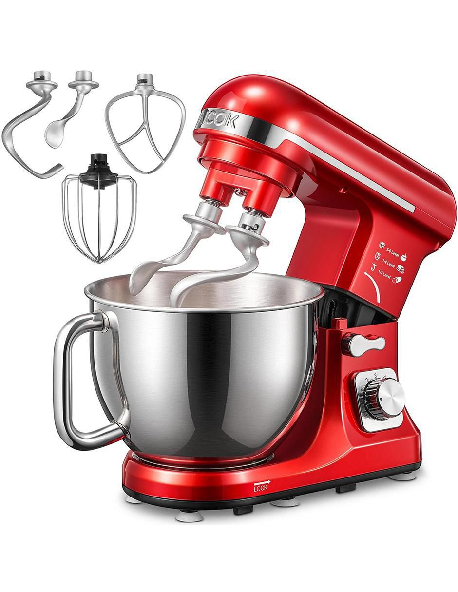 BATIDORA PEDESTAL BP3701 AI, 5 L, ROJO