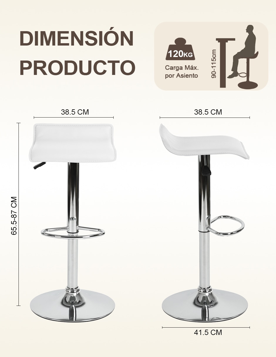 Juego de bancos barstool 9