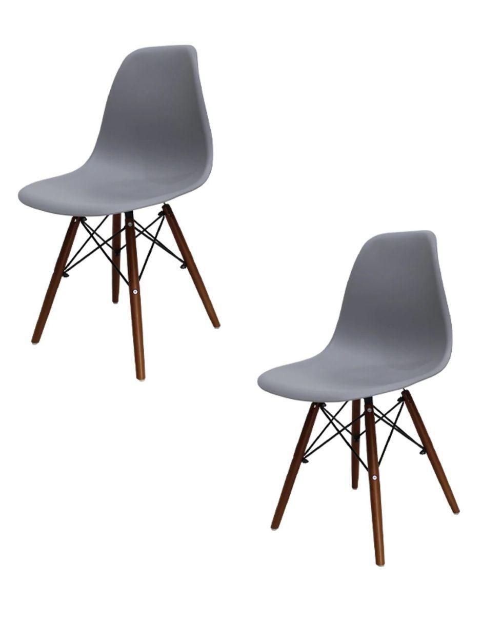 Juego de sillas 2 piezas muebles de plástico Juego de sillas 2 piezas muebles de plástico