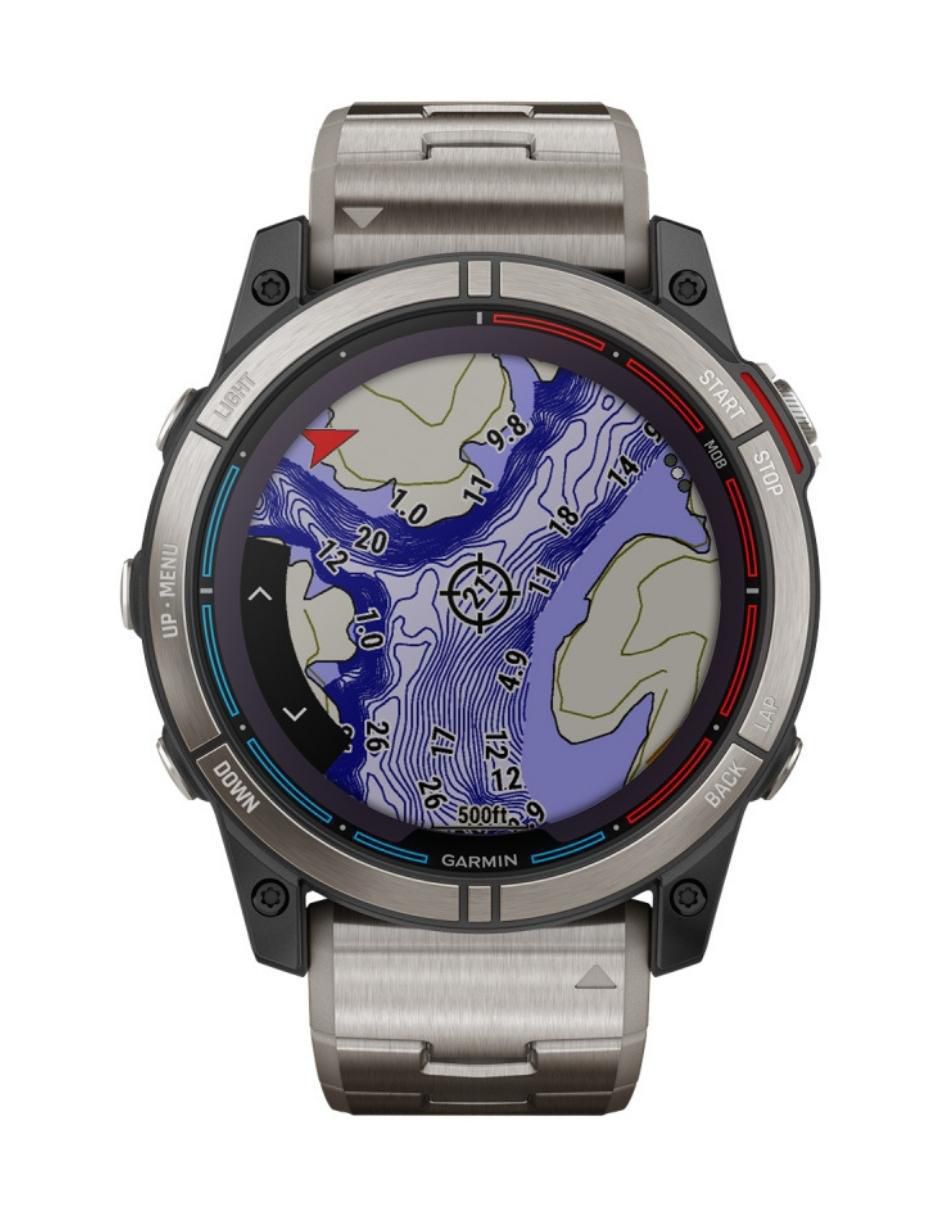 Reloj náutico Quatix 7X Solar Zafiro Titanio LCD / TFT 2