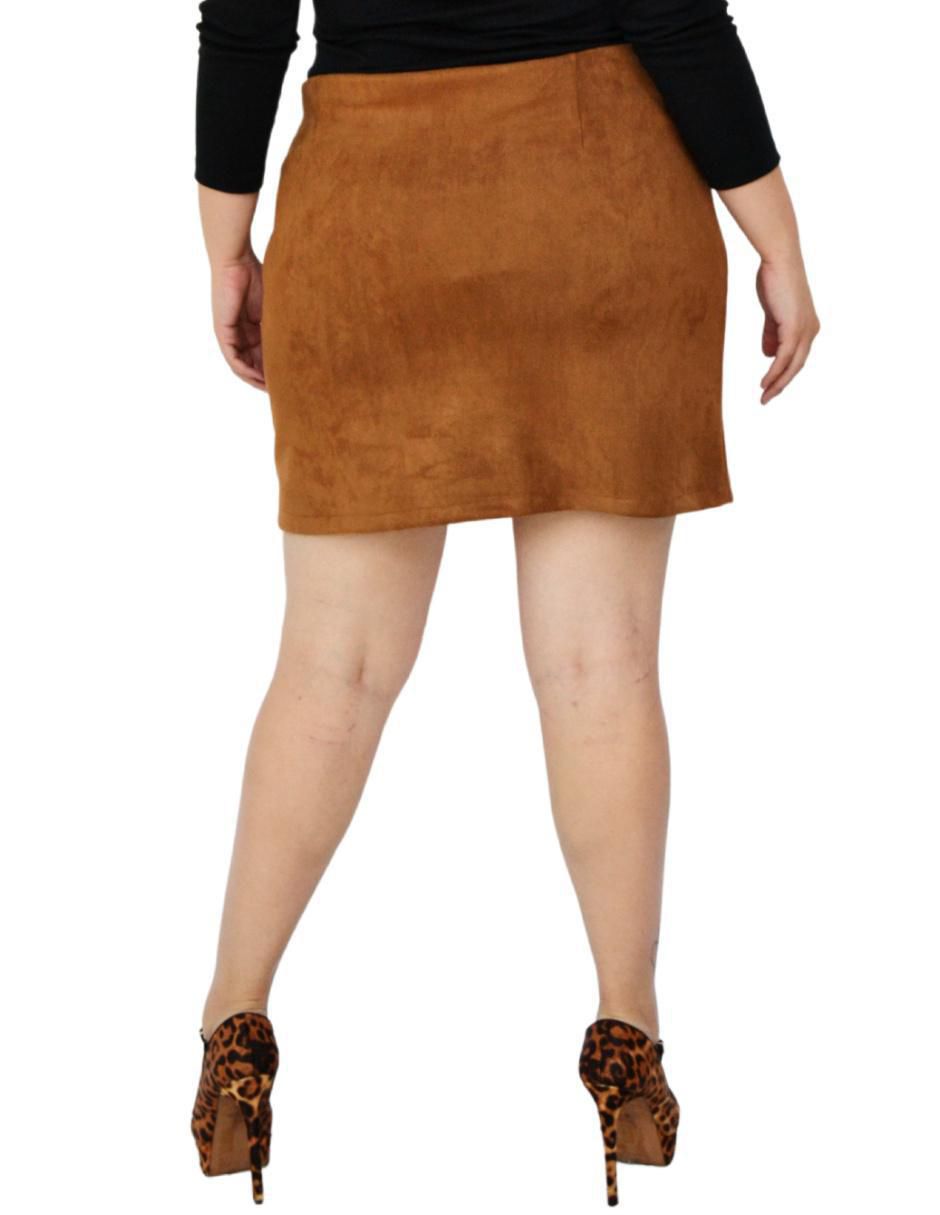 Falda mini a la cintura 4