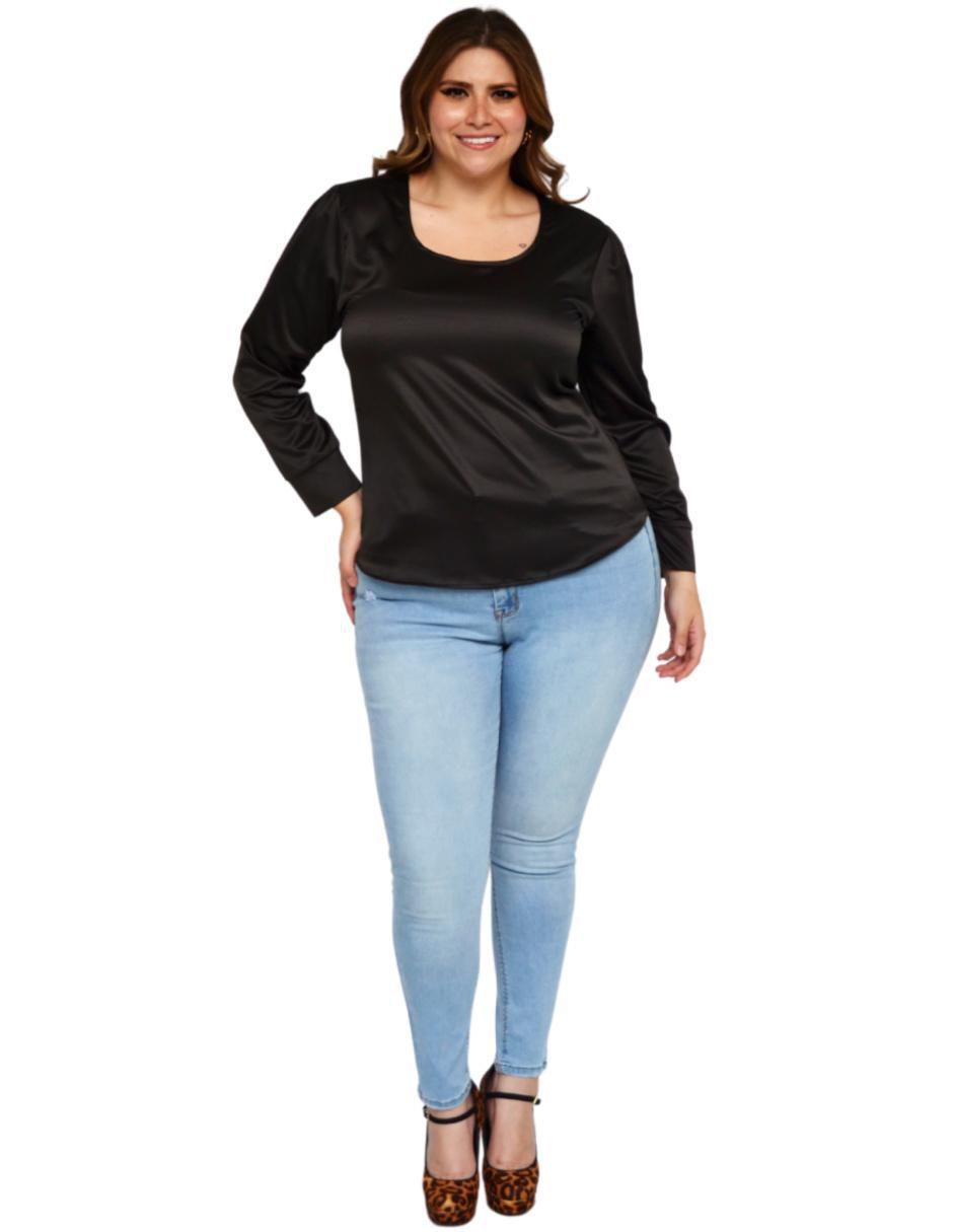 Blusa manga larga para mujer 12
