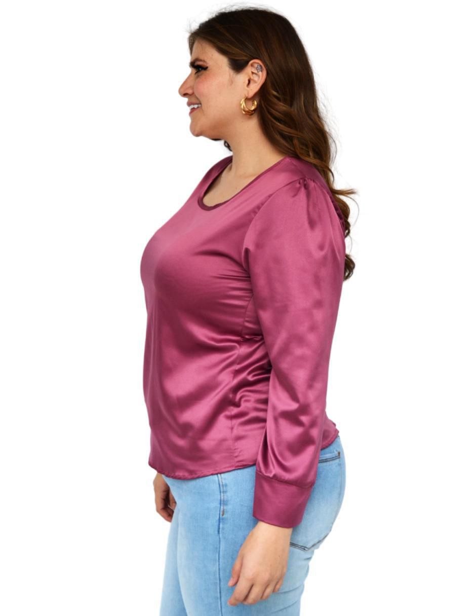 Blusa manga larga para mujer 8