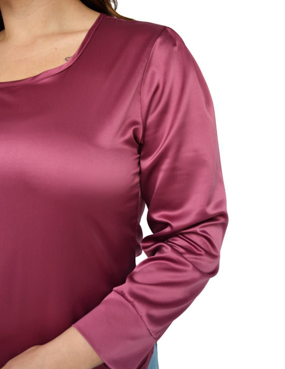 Blusa manga larga para mujer 11
