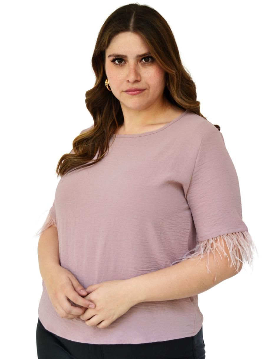 Blusa manga corta para mujer 1