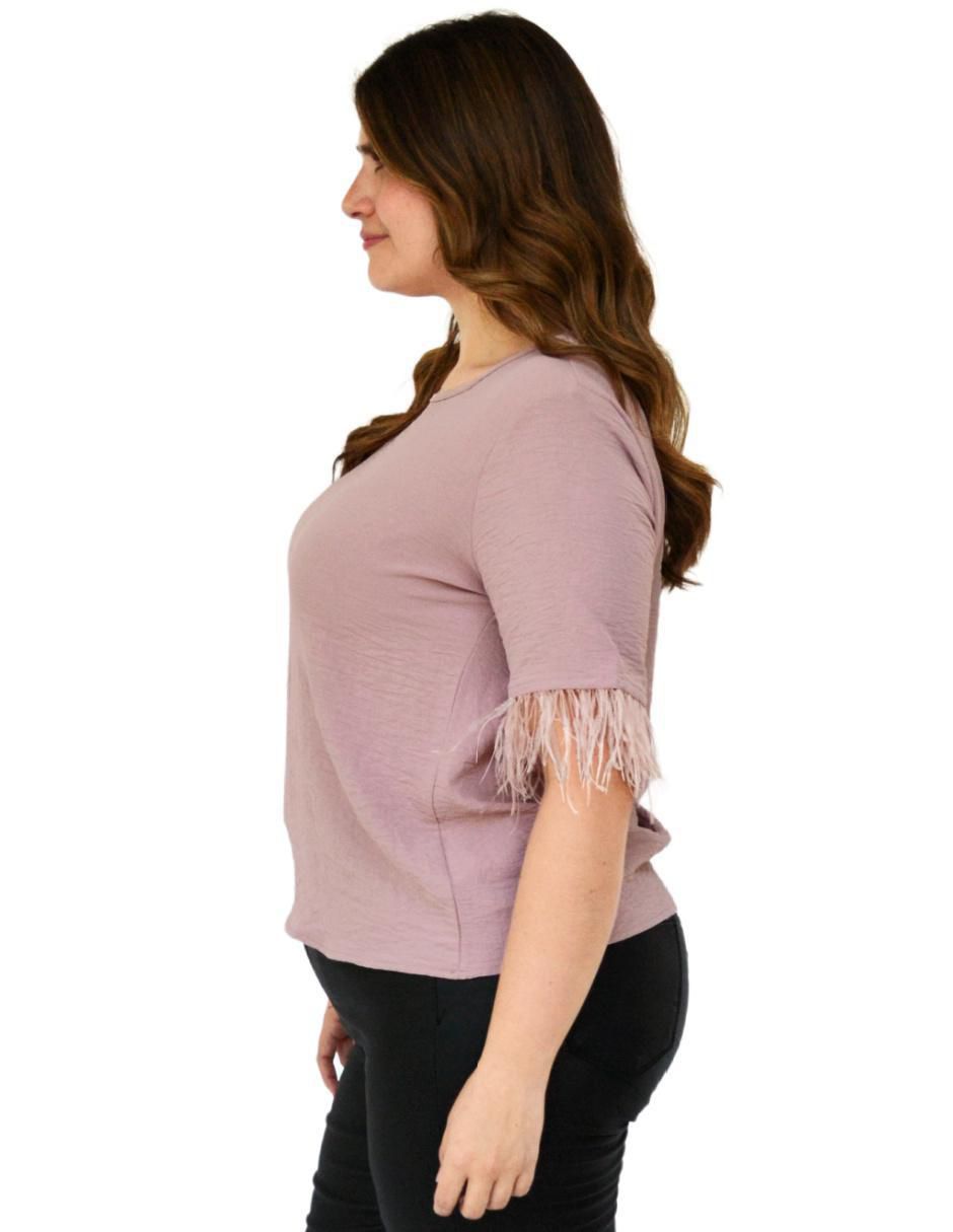 Blusa manga corta para mujer 7