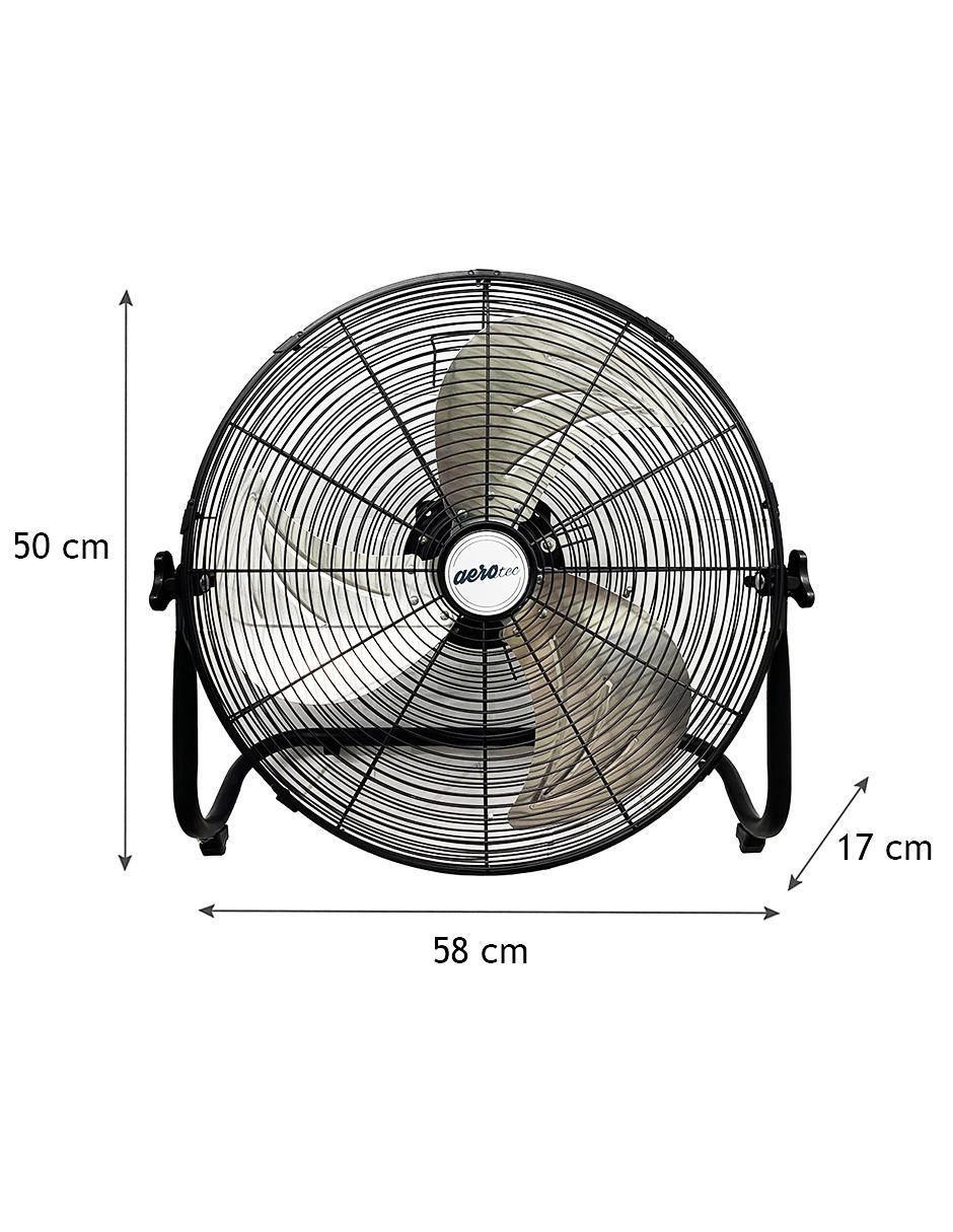 VENTILADOR DE PISO VM-202 AEROT, NEGROL 3