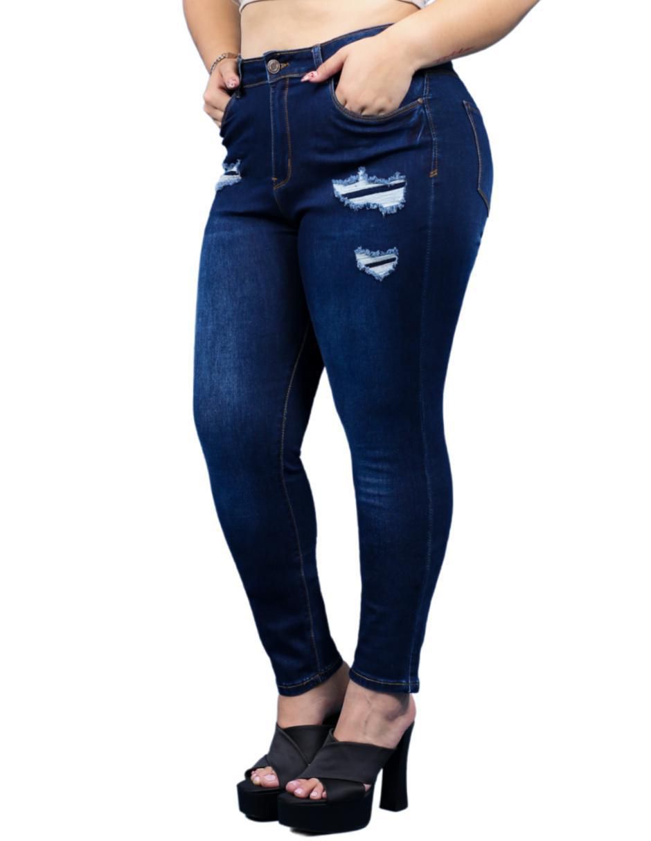 Jeans skinny j-dw-567-dark para mujer