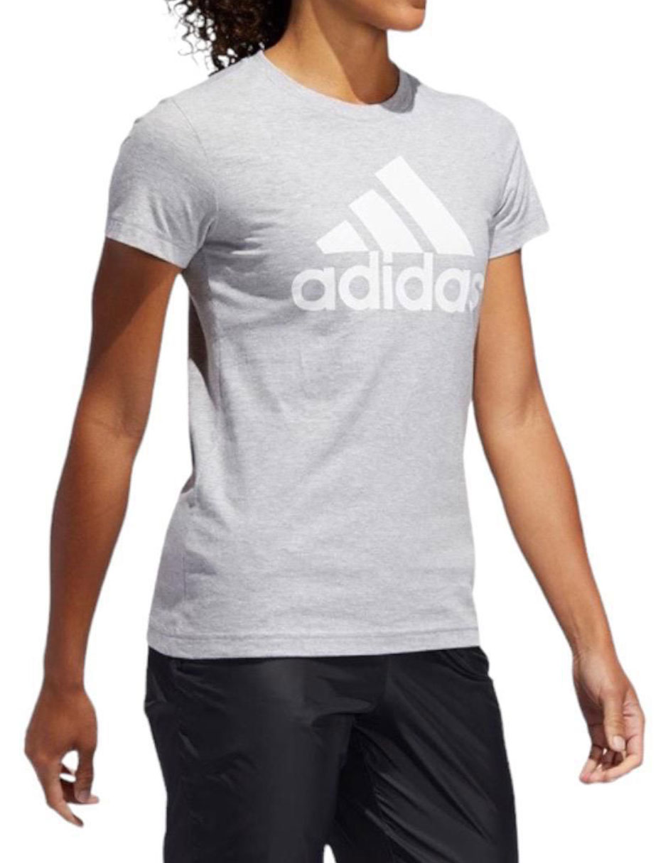 Playera manga corta Adidas cuello redondo para mujer