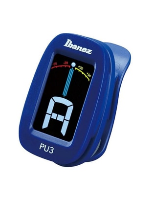 Afinador para guitarra acústica Ibanez pu3-bl